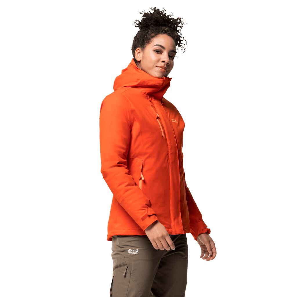 Jack Wolfskin TROPOSPHERE Vestes Femme Rouge - CVEWZPG-96